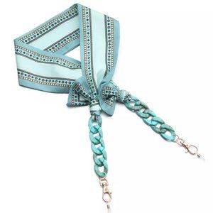 NEW scarf glasses chain